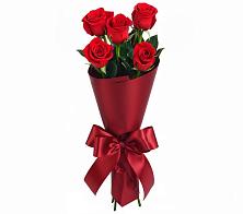Букет 5 Красных роз Эдлесс Лав в Владимиро-Александровском