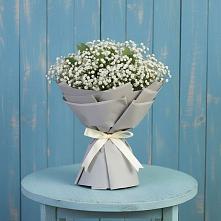 Букет цветов из:  Гипсофила в Владимиро-Александровском