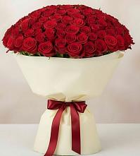 Букет 101 Красная роза Милано в Владимиро-Александровском