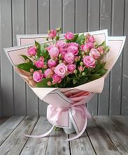 Букет Розовый кустик #REPLACE_PRED# Владимиро-Александровском
