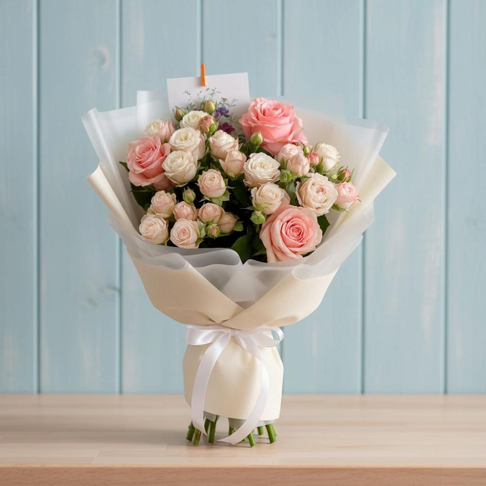 Букет цветов из: Розы в Владимиро-Александровском