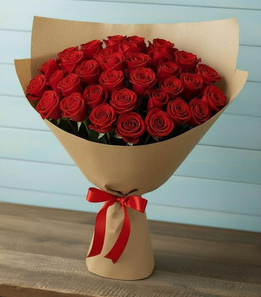 Букет Красные розы Милано в Владимиро-Александровском
