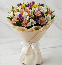 Букет цветов из:  Альстромерии в Владимиро-Александровском