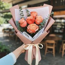 Букет цветов из:  Розы в Владимиро-Александровском