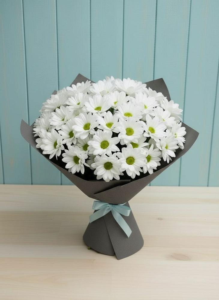Букет цветов из: Хризантемы в Владимиро-Александровском