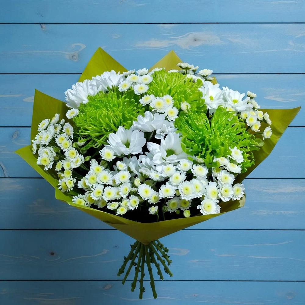 Букет цветов из: Хризантемы в Владимиро-Александровском