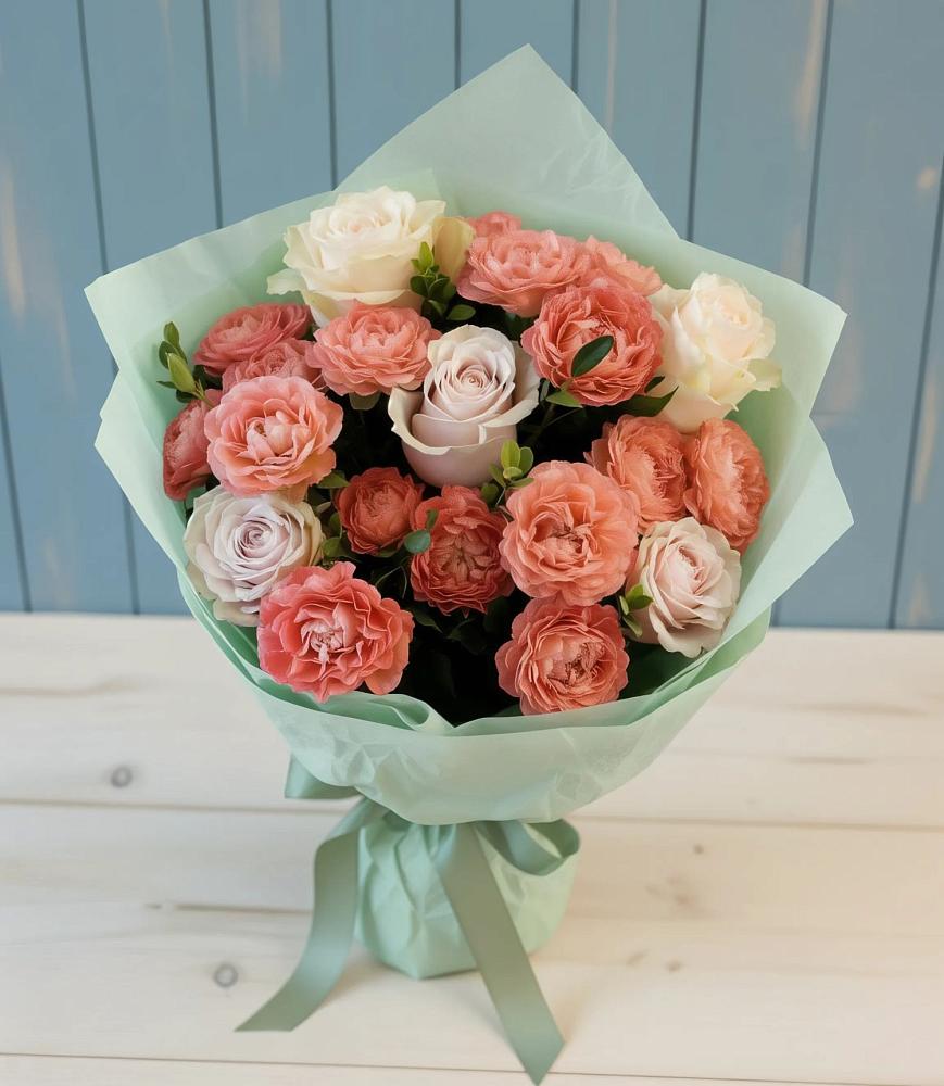 Букет цветов из: Розы в Владимиро-Александровском