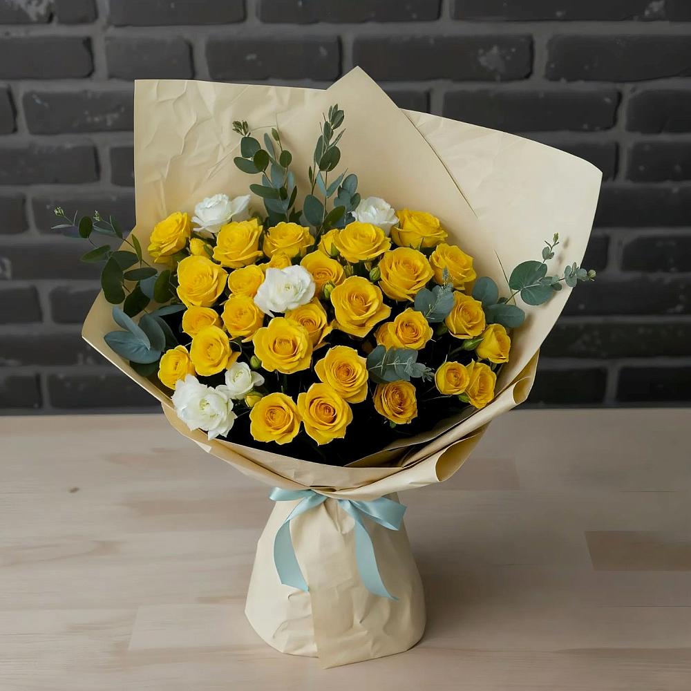 Букет цветов из: Розы в Владимиро-Александровском