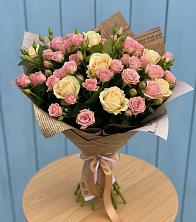 Букет цветов из:  Розы в Владимиро-Александровском