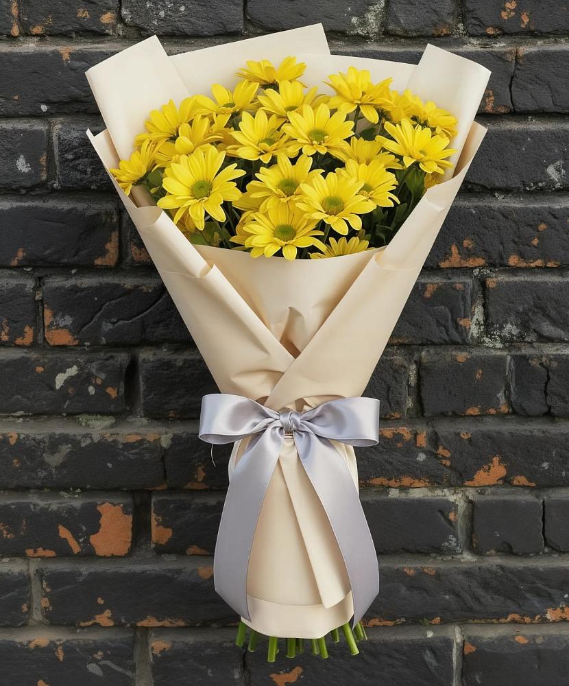 Букет цветов из: Хризантемы в Владимиро-Александровском