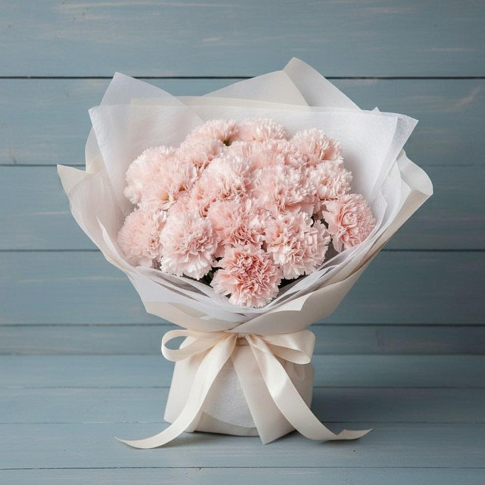 Букет цветов из: Гвоздики в Владимиро-Александровском