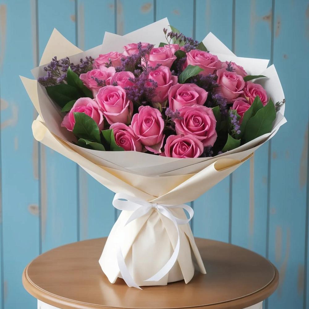 Букет цветов из: Розы в Владимиро-Александровском