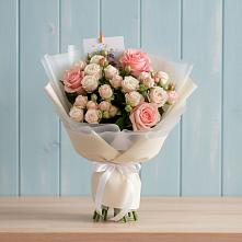 Букет цветов из:  Розы в Владимиро-Александровском